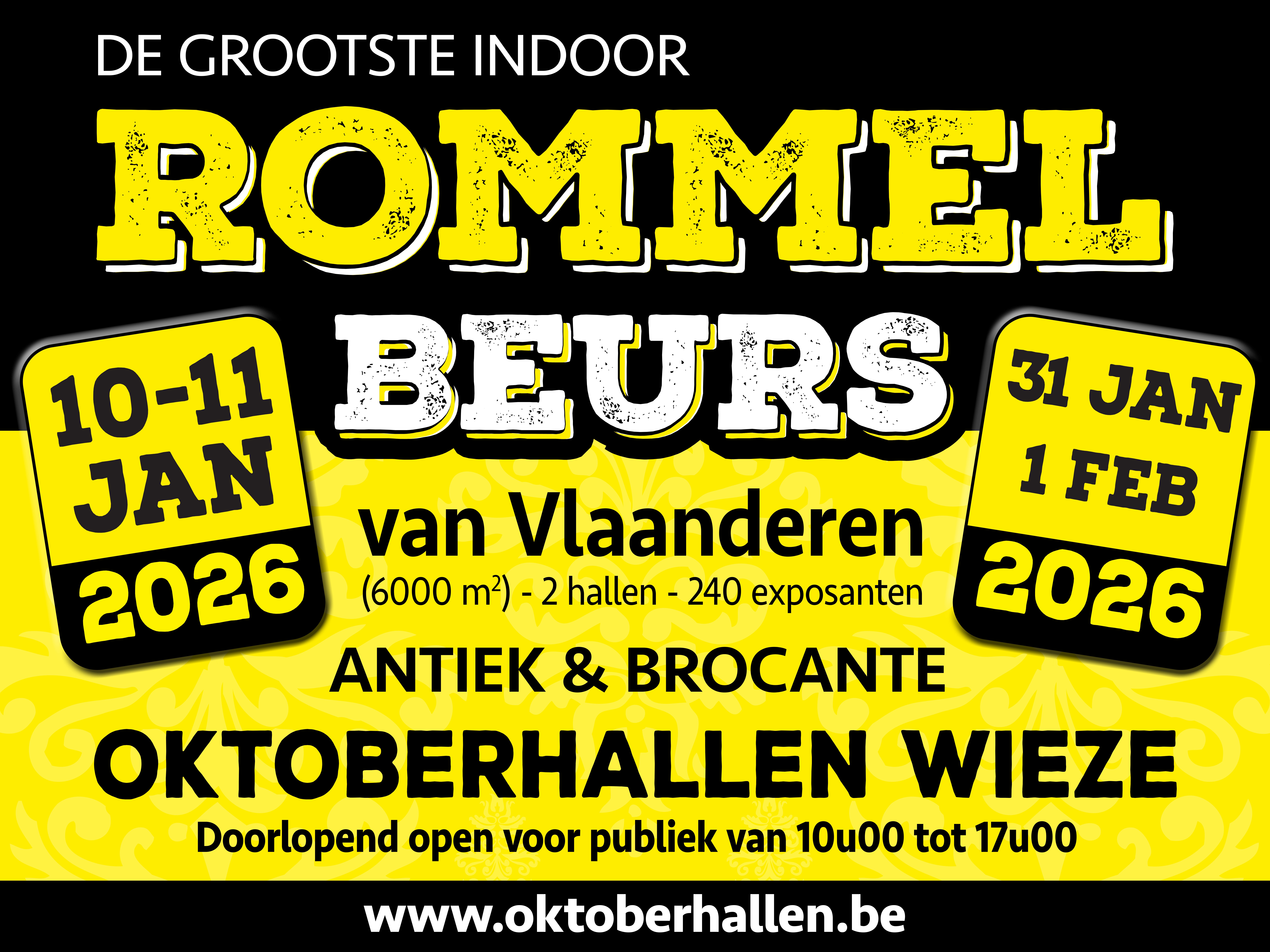 Rommelbeurs januari (hal A & B) 