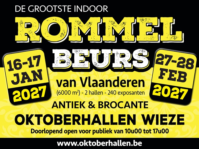 Rommelbeurs januari (hal A & B) 
