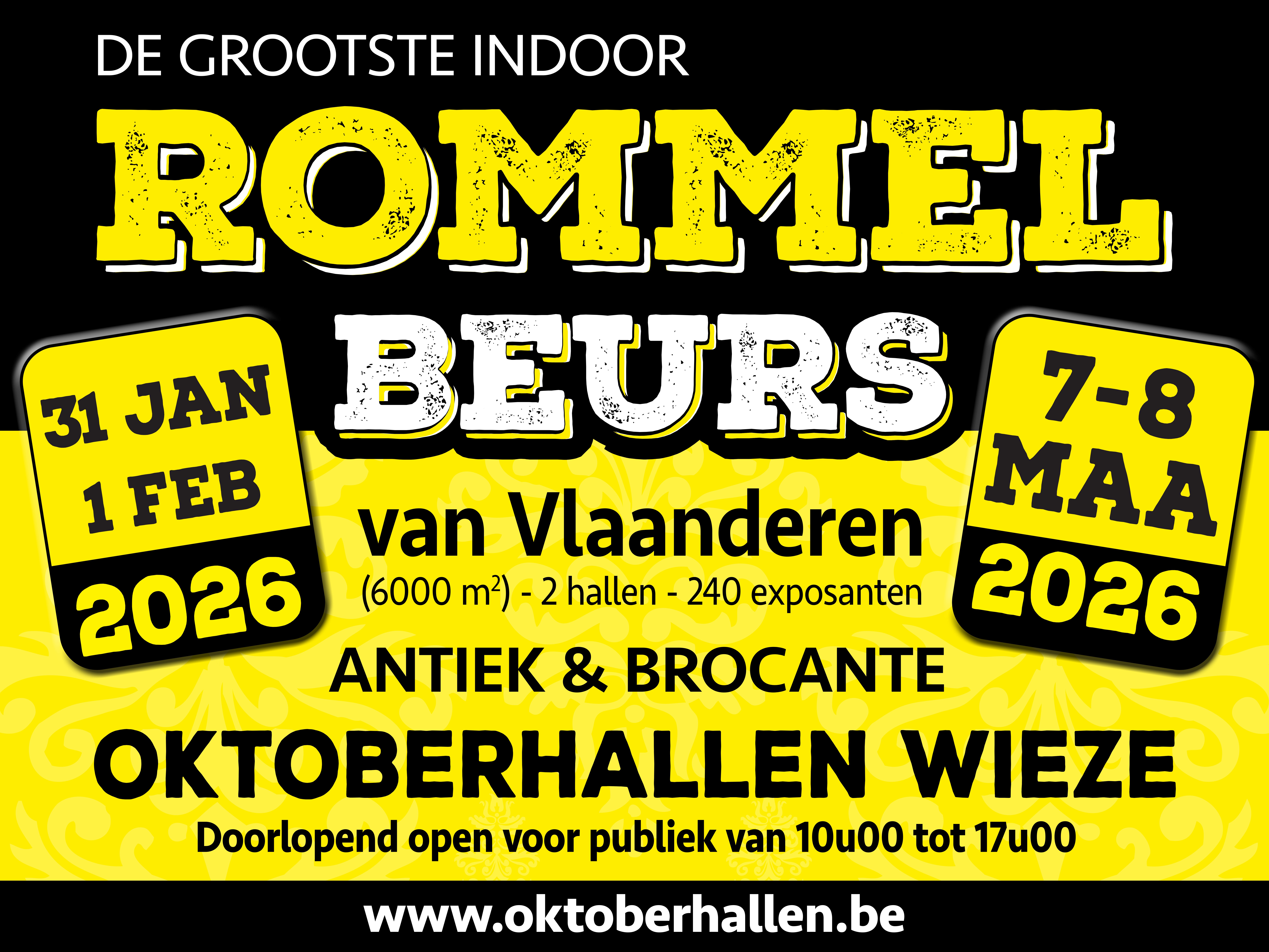Rommelbeurs februari (hal A & B) 