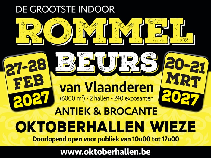Rommelbeurs februari (hal A & B) 