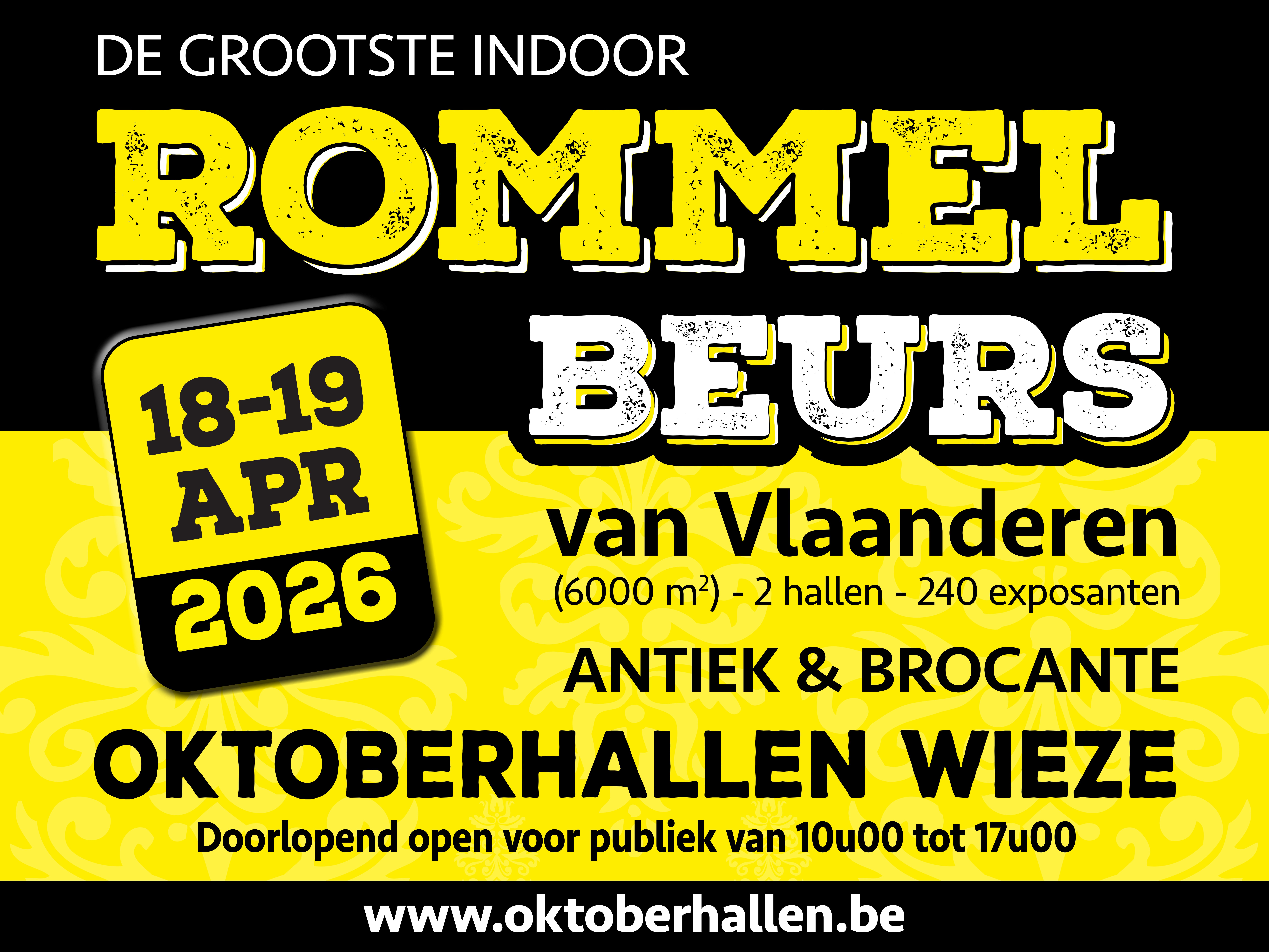 Rommelbeurs april (hal A & B)