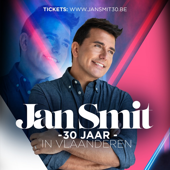 Jan Smit -30 jaar- in Vlaanderen