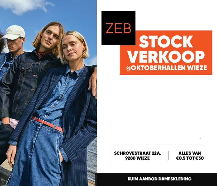 Mega fabrieksverkoop ZEB herfst (hal A) 